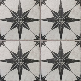 Керамогранит ETILI Seramik SCINTILLA Black Pre-cut 45x45