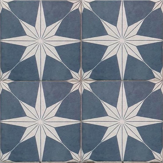 Керамогранит ETILI Seramik SCINTILLA Midnight Blue Pre-cut 45x45