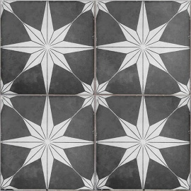 Керамогранит ETILI Seramik SCINTILLA Night Black Pre-cut 45x45