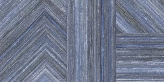 Керамогранит ITC FORKED Wood Blue Carving 60x120