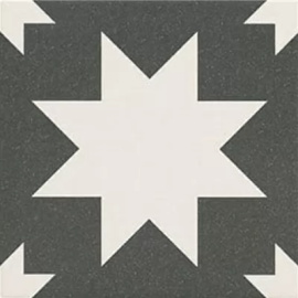 Плитка Mainzu FIRED Star Black Mate 20x20