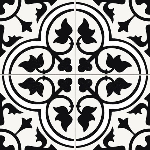Керамогранит Prissmacer DOVER Black Pre. 45x45