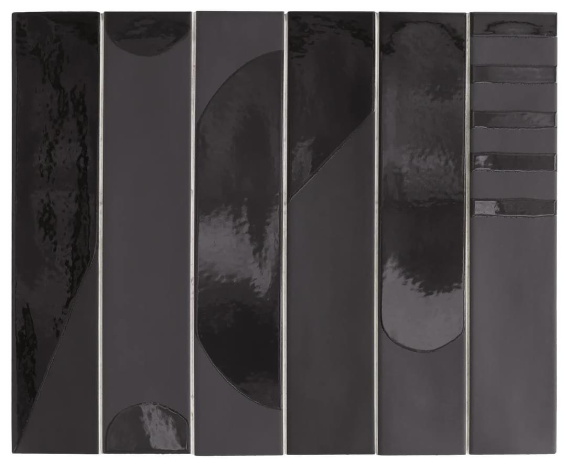 Керамогранит 30174 WADI DECOR Noir 6x30 см