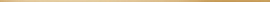 Металлический бордюр Cersanit Metallic золотистый 0,5x75 A15953