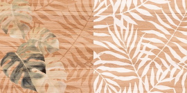 Плитка Laparet Organic коричневый узор 08-01-15-2454 20х40