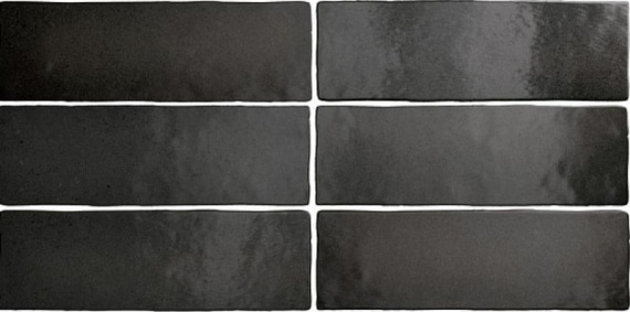Плитка Equipe 24962 MAGMA BLACK COAL 6,5X20