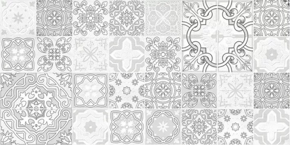 Плитка Laparet Concrete Vimp Декор серый 30х60