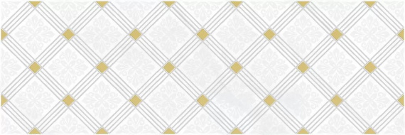 Плитка Laparet Royal Декор белый 20х60