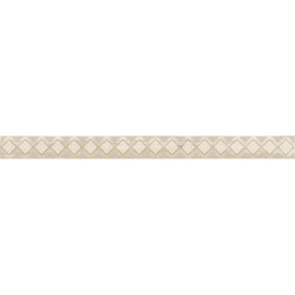 Плитка Laparet Glossy Бордюр бежевый 4,8х60