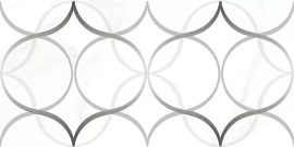 Плитка Laparet Crystal Resonanse Декор белый 30х60x0,9