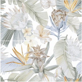Керамогранит Staro Slim Плитка Elite Malibu Decor A+B 60x120 Matt 2 шт в комплекте УТ-00000145