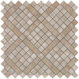 Мозаика Atlas Concorde Italy 9MVB Marvel Travertino Silver Diagonal Mosaic 30.5x30.5