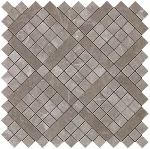 Мозаика Atlas Concorde Italy 9MVD Marvel Grey Fleury Diagonal Mosaic 30.5x30.5