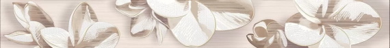 Бордюр Azori 50,5x6,2 AMATI PLUMERIA BEIGE 584191004