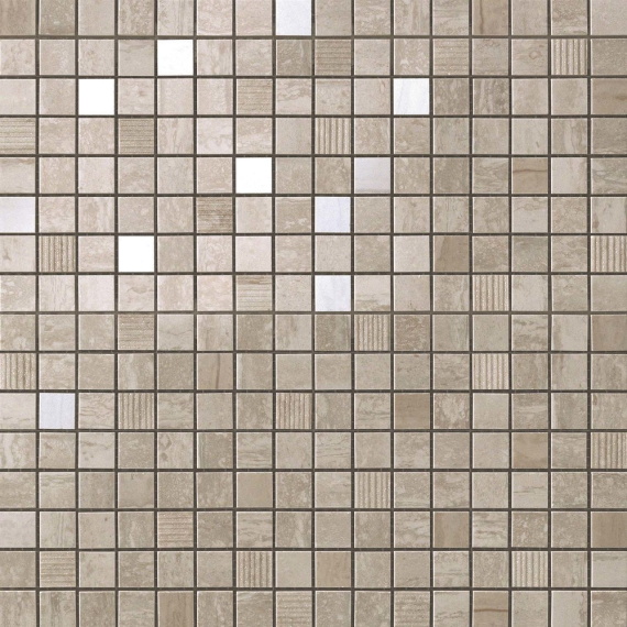 Мозаика Atlas Concorde Italy 9MVV Marvel Travertino Silver Mosaic 30.5x30.5