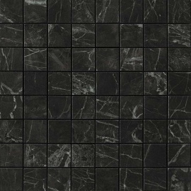 Мозаика Atlas Concorde Italy ADQN Marvel Noir St.Laurent Mosaico Matt 30x30
