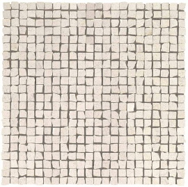Мозаика Atlas Concorde Italy 9STL Marvel Clauzetto White Tumbled Mosaic 30x30