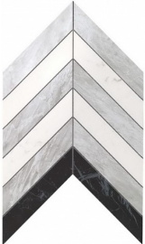Плитка Atlas Concorde Italy 9SCM Marvel Chevron Mix Wall 30,5x25