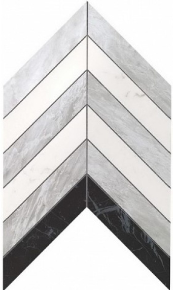 Плитка Atlas Concorde Italy 9SCM Marvel Chevron Mix Wall 30,5x25