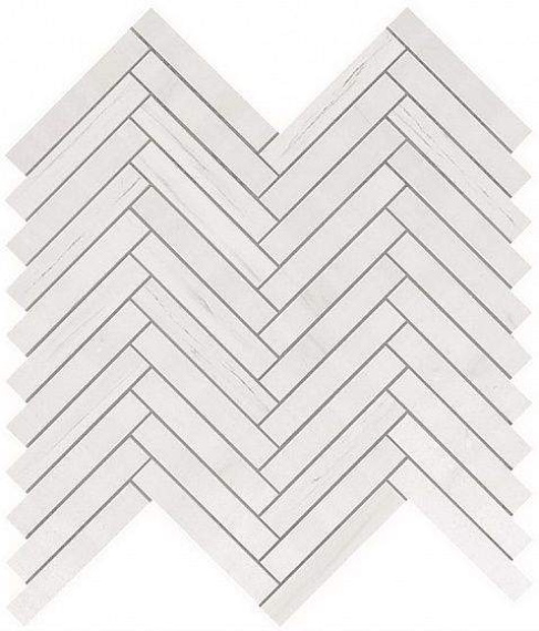Плитка Atlas Concorde Italy 9SHD Marvel Bianco Dolomite Herringbone Wall 30,5x30