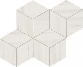 Керамогранит Atlas Concorde Italy AS2G Marvel Bianco Dolomite Mosaico Esagono Lapp 30x35