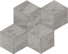 Керамогранит Atlas Concorde Italy AS2I Marvel Bardiglio Grey Mosaico Esagono Lapp 30x35