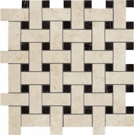 Керамогранит Atlas Concorde Italy AS2P Marvel Basketweave Warm Lappato 30x30