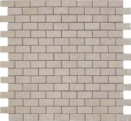 Мозаика Atlas Concorde Italy AS4N Marvel Clauzetto White Mosaico Burattato 29.8x29.8