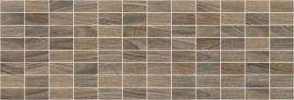 Мозаика Laparet MM60066 Zen Декор мозаичный коричневый 20х60