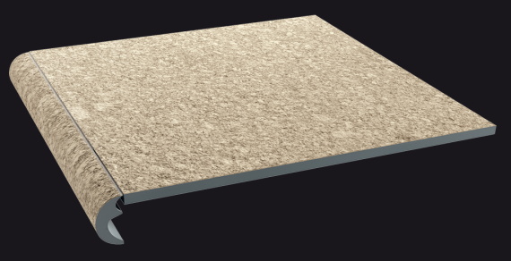 Ступени ColiseumGres 620070000930 CORTINA BEIGE SCAL. FRONT.LUNA 30x33