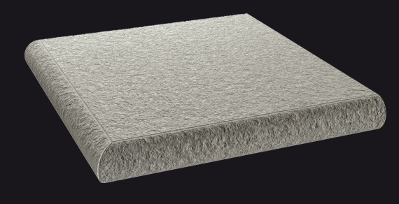 Ступени ColiseumGres 620070000936 CORTINA GRIGIO SCAL. ANG.LUNA 33x33