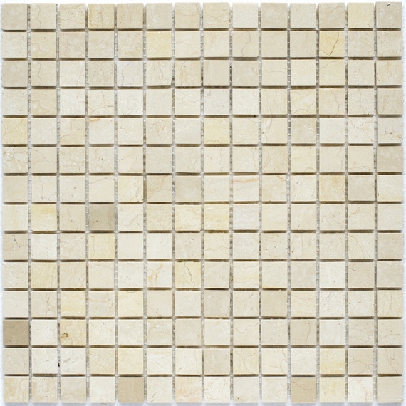 Мозаика Crema Marfil Polished (JMST033) 30.5X30.5 С0003477