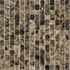 Мозаика Dark Emperador Polished (JMST023) 30.5X30.5 С0003478