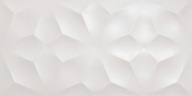 Плитка 3D WALL CARVE Diamond White Matt 40x80 8DDI