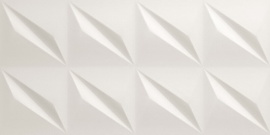 Плитка 3D WALL CARVE 3D Flash White Matt 40x80 8DFW