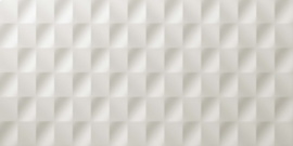 Плитка 3D WALL CARVE 3D Mesh White Matt 40x80 8DMH
