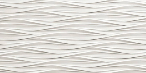 Плитка 3D WALL CARVE 3D Wind White Matt 40x80 8DMW