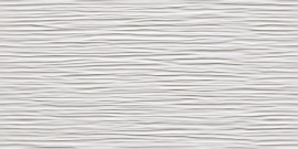 Плитка 3D WALL CARVE Wave White Glossy 40x80 8DWG