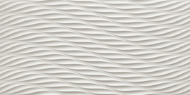 Плитка 3D WALL CARVE 3D Twist White Matt 40x80 8DWM