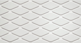 Плитка 600010002253 3D White Rhombus Matt/3Д Вайт Ромбус Матт 30.5x56