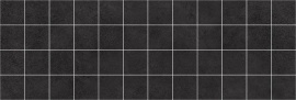 Мозаика Laparet MM60062 Декор Alabama мозаичный чёрный 20х60