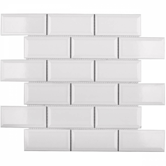 Мозаика AM81945 Metro White Glossy 4.5х9.5 28.8х29.4х6.5 С0003967