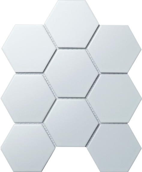 Мозаика Hexagon big White Matt (SBH1005) 25.6х29.5 С0002907