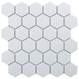 Мозаика Hexagon small White Glossy (IDL1001) 26.5х27.8 С0003124