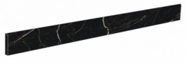 Керамогранит 610130004747 Allure Imperial Black Battiscopa Lap/Аллюр Империал Блек Плинтус Шлиф 7,2x60