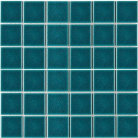 Мозаика LWWB80081 Crackle Green Glossy 4.8x4.8 30.6х30.6х6 С0004125