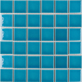 Мозаика LWWB80082 Crackle Light Blue Glossy 4.8x4.8 30.6х30.6х6 С0004127