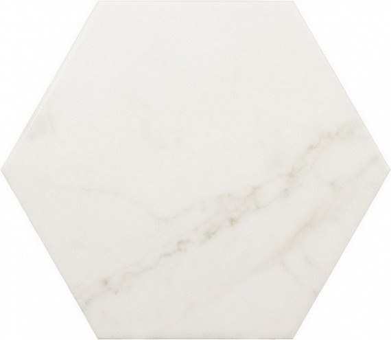 Плитка Equipe 23101 Carrara Hexagon Matt 17,5х20