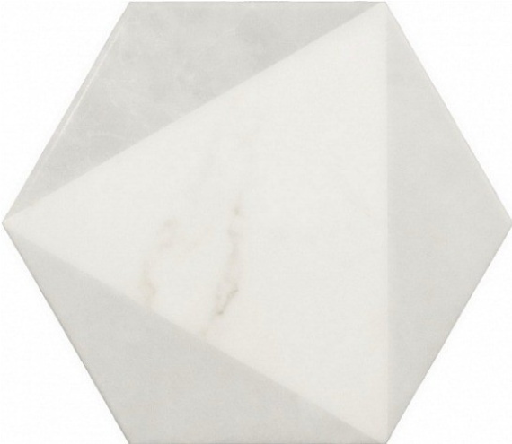 Керамогранит Equipe 23102 Carrara Hexagon Peak 17,5х20