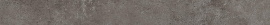 Керамогранит 610090001740 Drift Grey Listello/Дрифт Грей 7.2x60